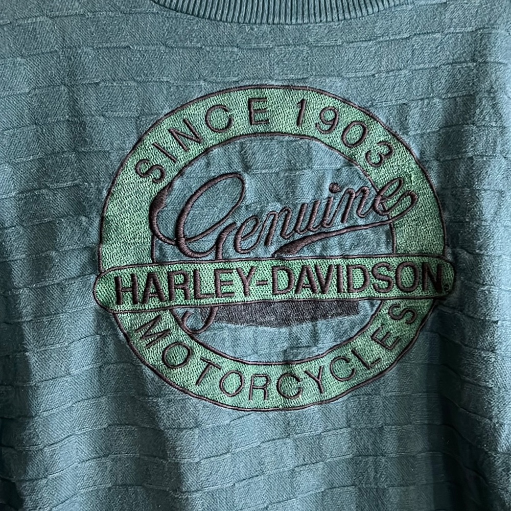 Harley Davidson Embroidered Sweater